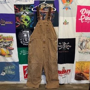 Carhartt wildwood bib overalls SIZE LARGE